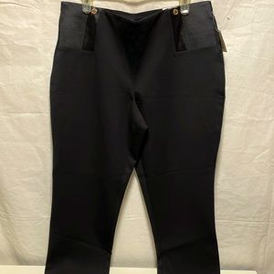 Anne Klein New Black stretch pants size LX